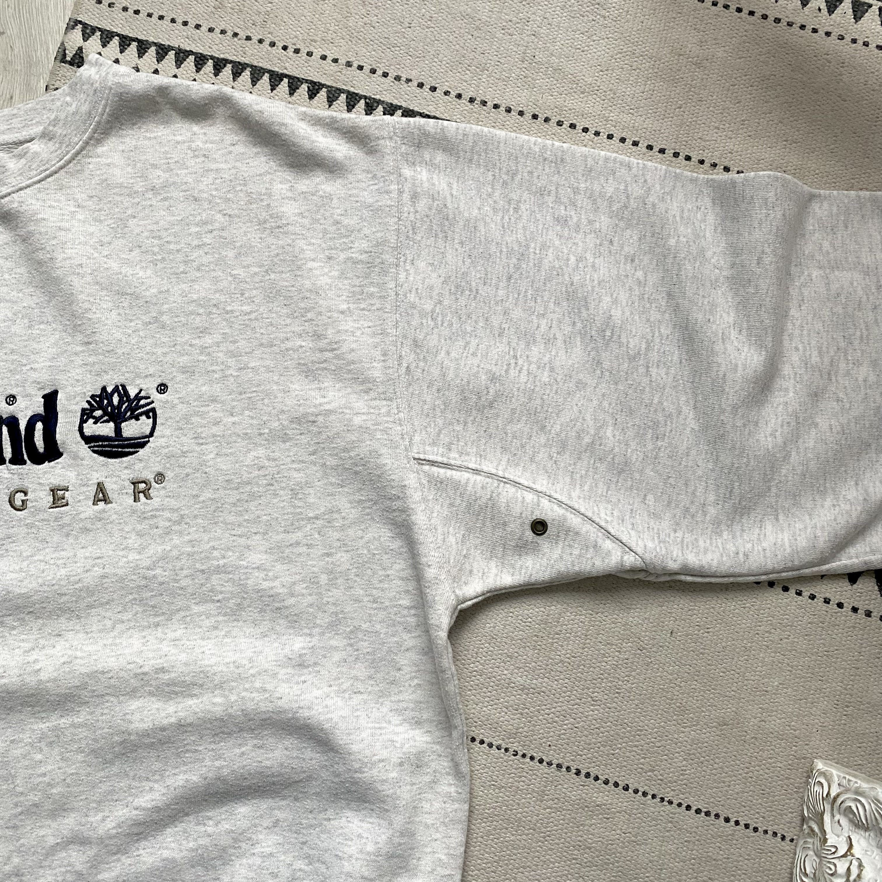Timberland 🌳 Vintage 90s Timberland boxy sweatshirt center logo Y2K Size US XL / EU 56 / 4 - 7 Thumbnail