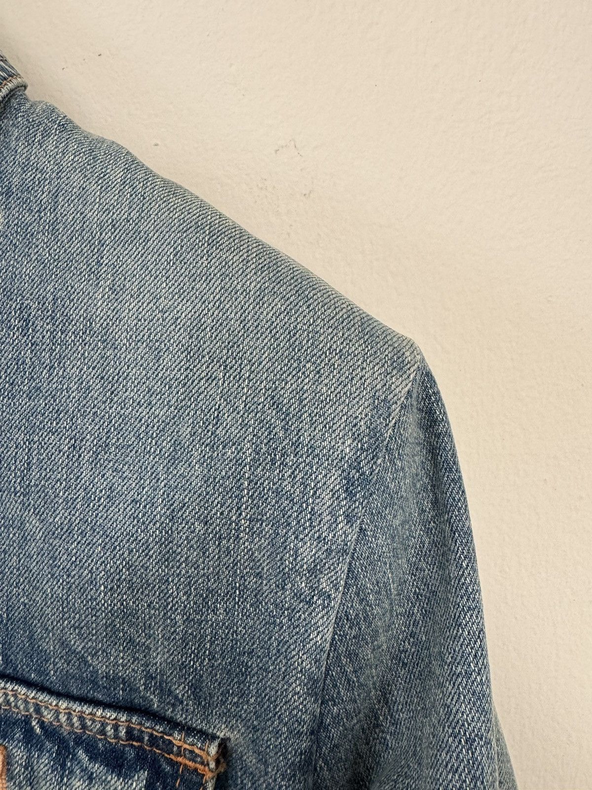 Celine × Hedi Slimane Runway — Celine Safari Denim Jacket Size US S / EU 44-46 / 1 - 10 Thumbnail