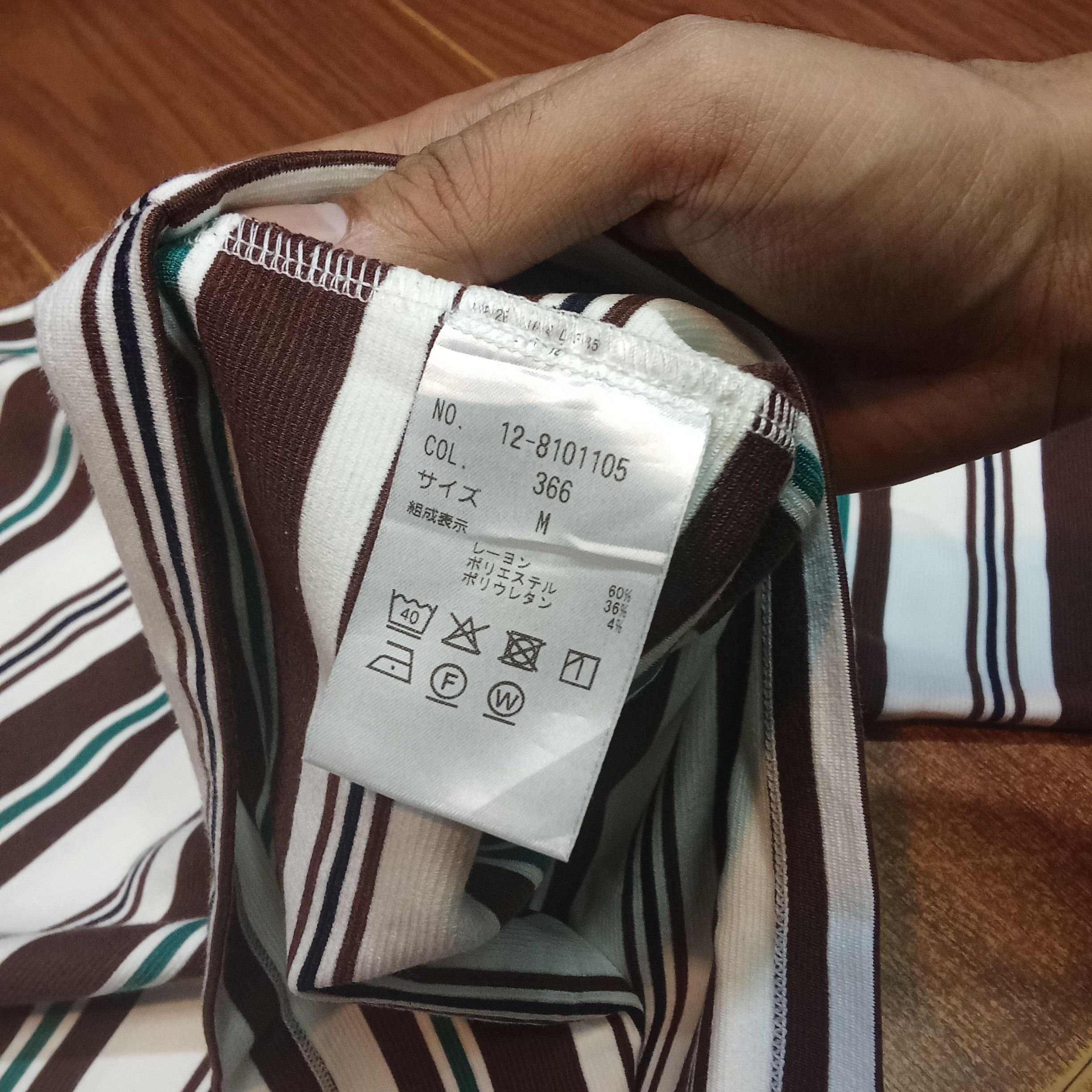 Issey Miyake Issey Miyake PLST stripe Longsleeve Size M / US 6-8 / IT 42-44 - 4 Thumbnail