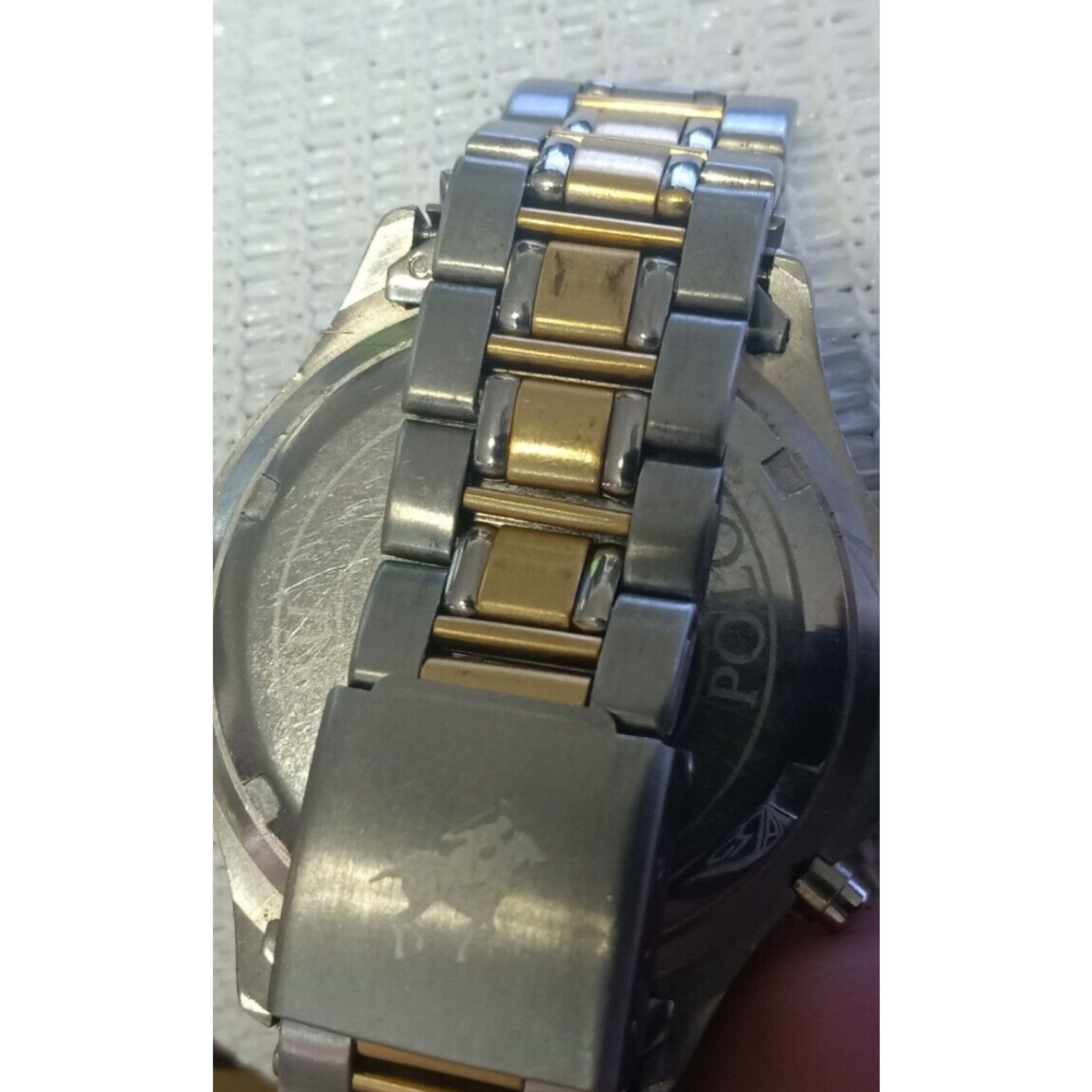 Polo Ralph Lauren VTG Malibu Polo Club Ladies Watch MPC-S-146 Needs Battery Size ONE SIZE - 7 Thumbnail