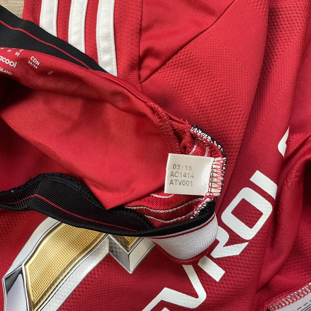 Adidas Rooney Manchester United Jersey Adidas Home Kit Shirt Mens M Size US M / EU 48-50 / 2 - 10 Thumbnail