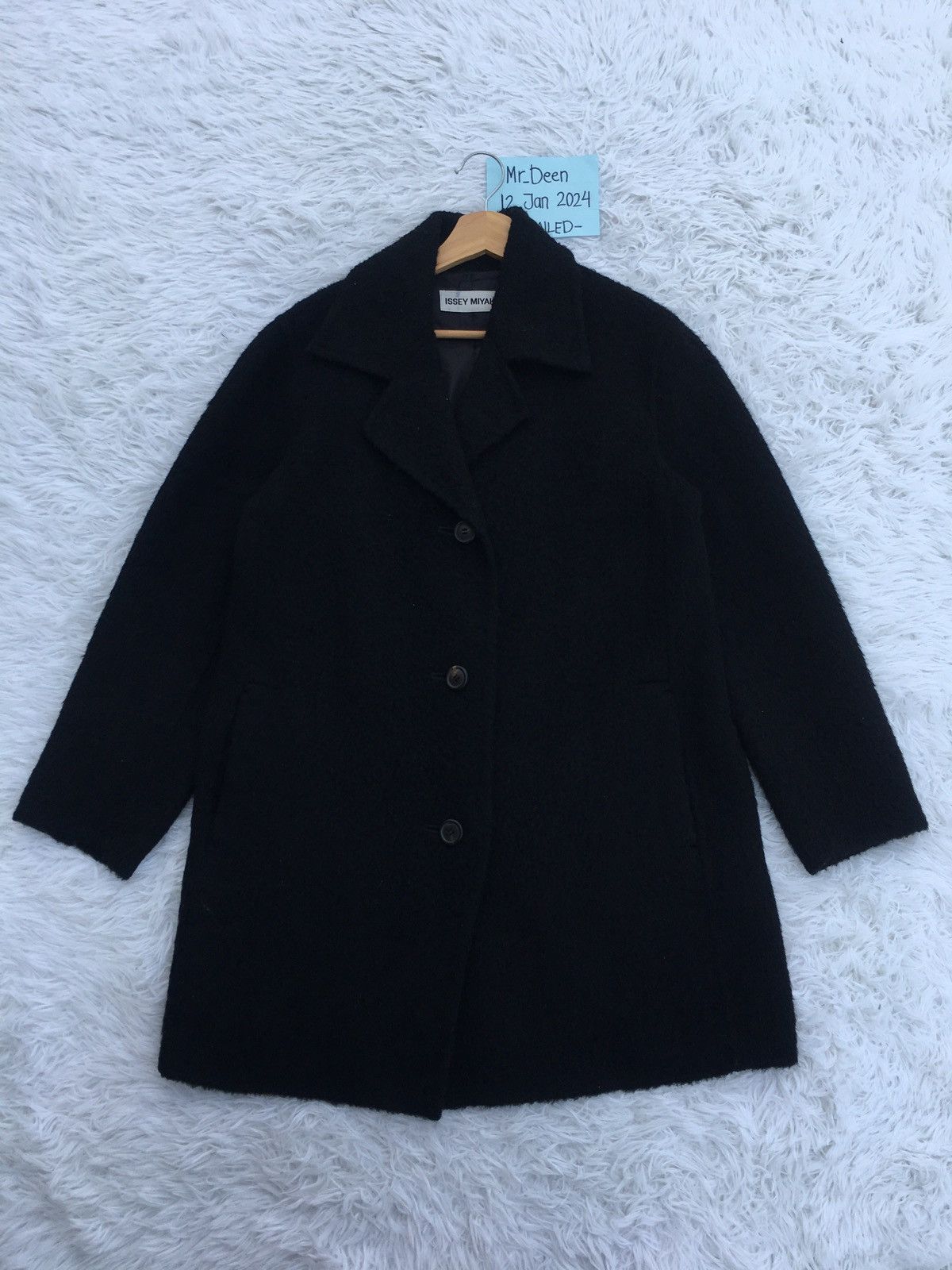 Issey Miyake Rare Issey Miyake Wool Long Coat /Jacket Size US M / EU 48-50 / 2 - 1 Thumbnail