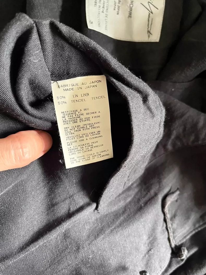 Yohji Yamamoto yohji yamamoto Linen Chinese button-down shirt 2505-Nextarr Size US L / EU 52-54 / 3 - 5 Thumbnail