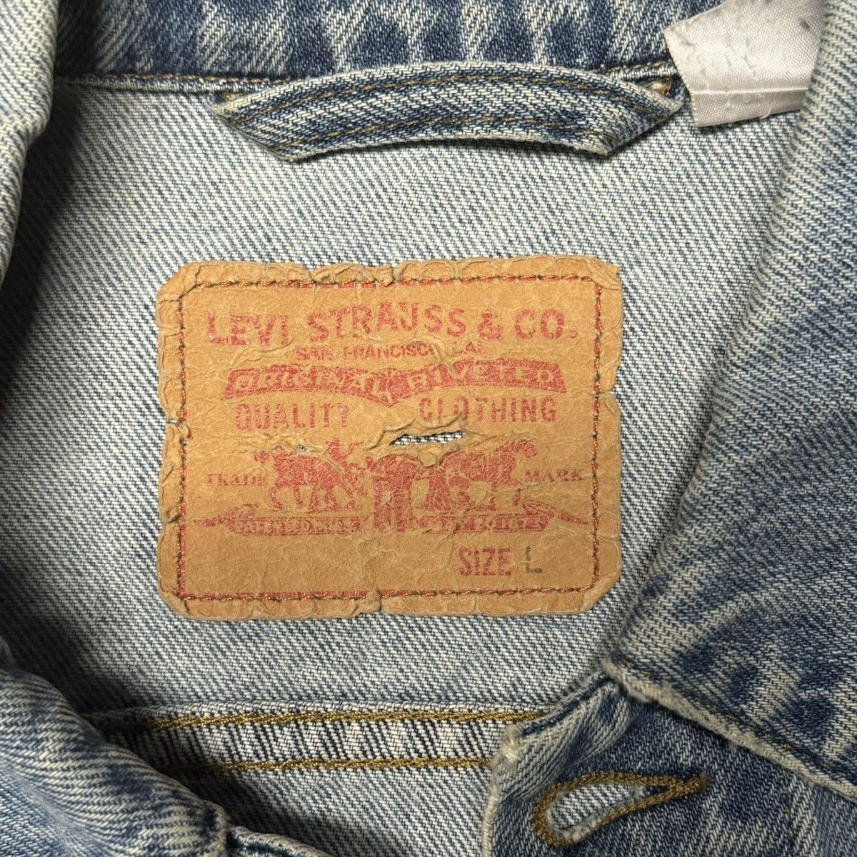 Levi's × Levi's Vintage Clothing × Vintage Denim jacket Size US L / EU 52-54 / 3 - 4 Thumbnail