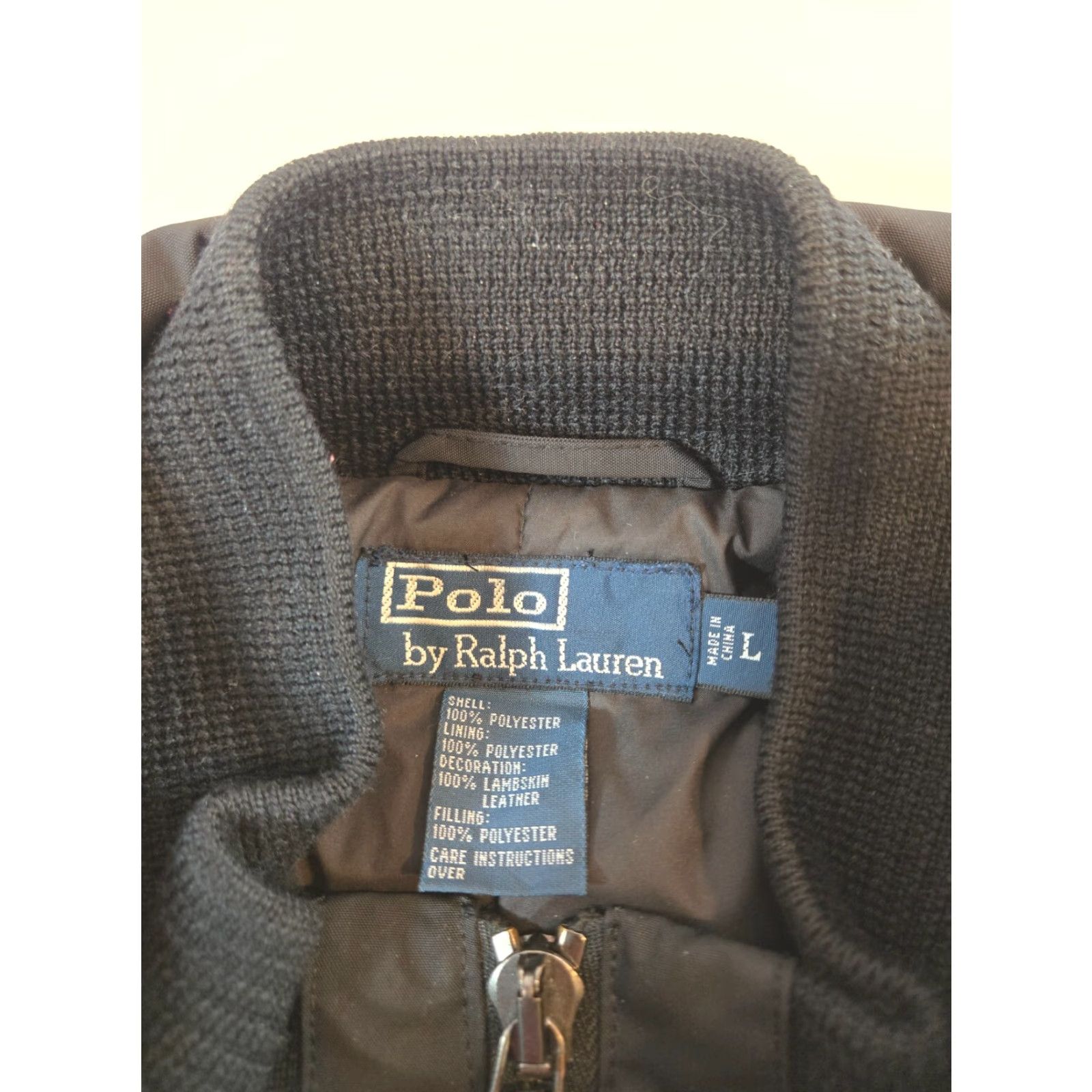 Polo Ralph Lauren VINTAGE Polo Ralph Lauren Coat Military Jacket Hooded Insulated Black 2XL Men’s Leather Trim Stand-Up Collar Full Zip Pockets Size US XXL / EU 58 / 5 - 2 Thumbnail