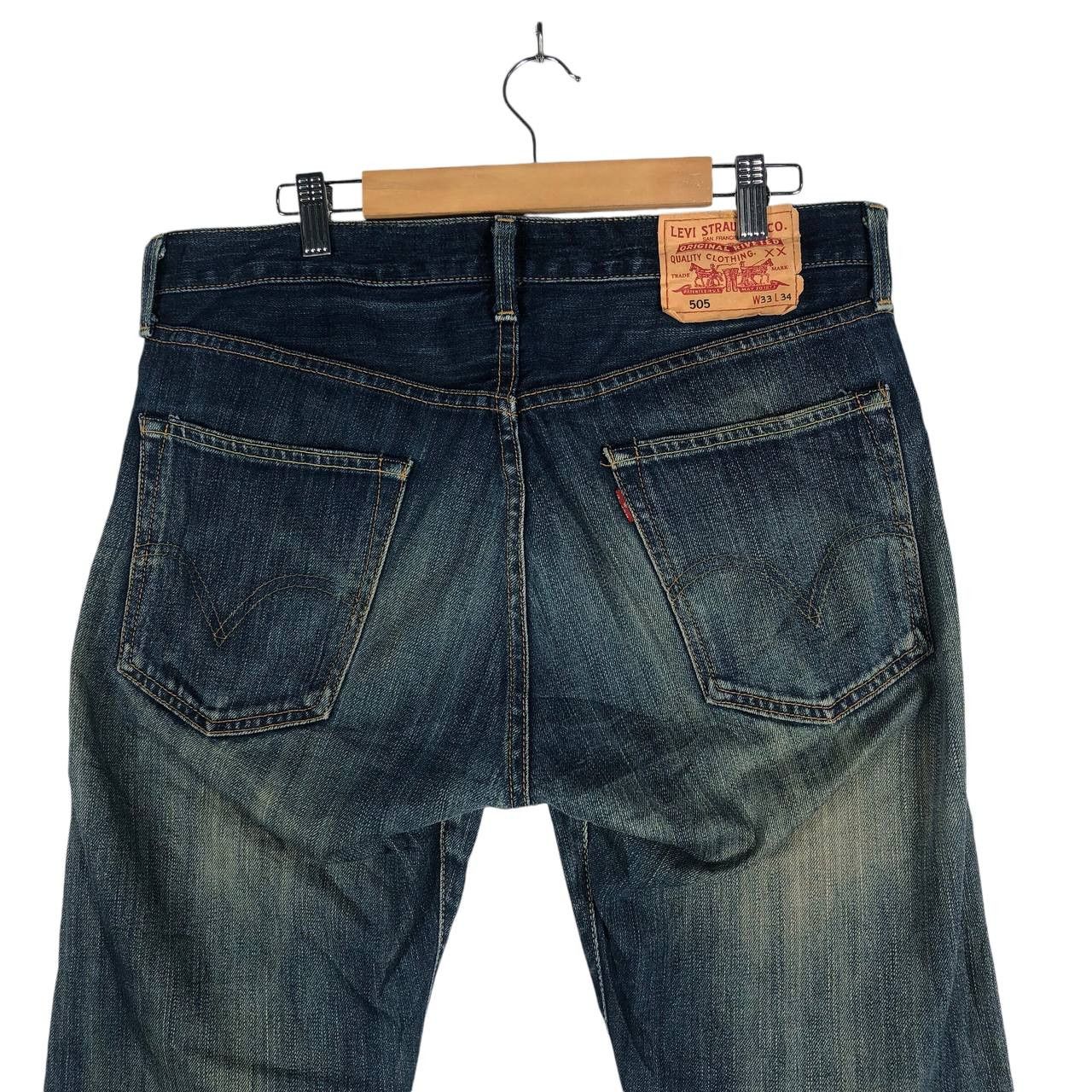 Levi's × Vintage Vintage Levi's Strauss Blue Faded Distressed Denim Jeans Size US 33 - 6 Thumbnail