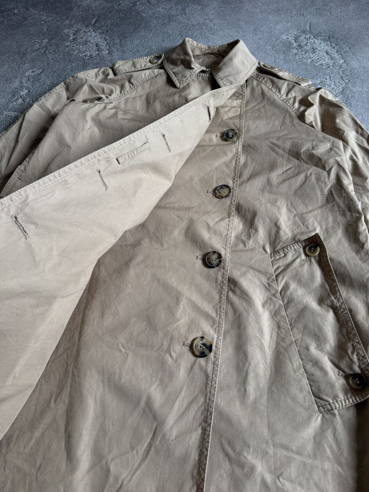Allsaints AllSaints 12size Hanover Trench coat jacket old money 00s Size XL / US 12-14 / IT 48-50 - 12 Thumbnail