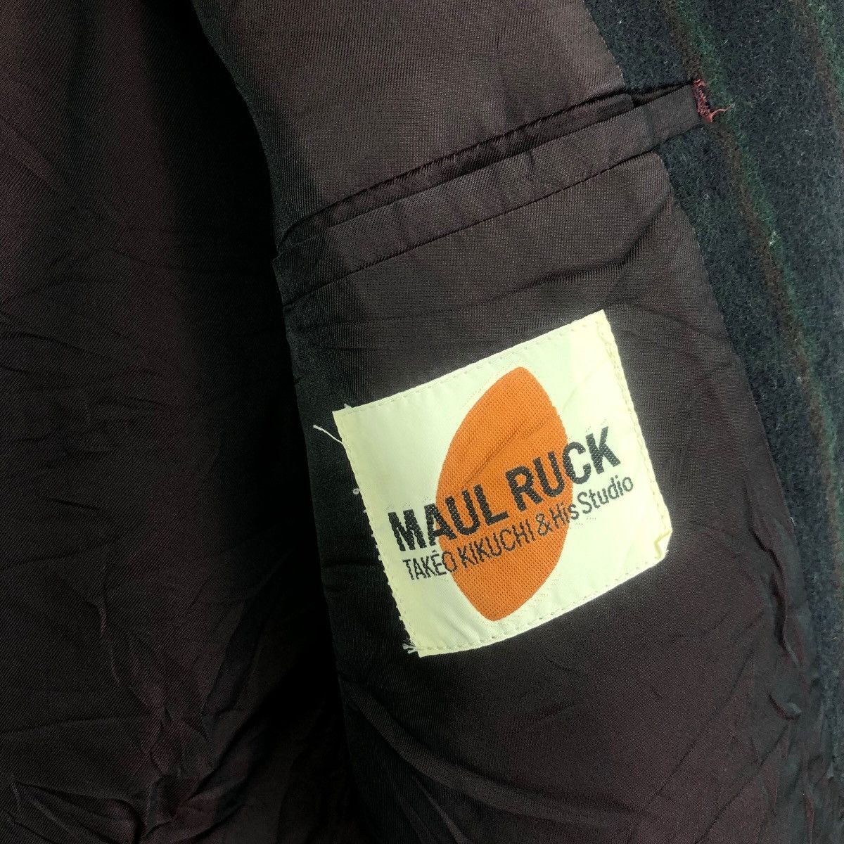 Takeo Kikuchi Vintage MAUL RUCK for TAKEO KIKUCHI Designer Stripes Blazer Size 40R - 4 Thumbnail