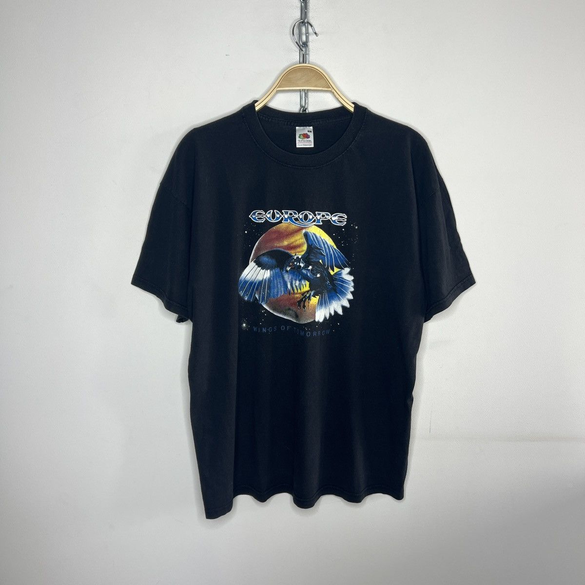 Band Tees Vintage 90s Y2K Europe Wings Of Tomorrow Tshirt Tee Black Size US XL / EU 56 / 4 - 1 Thumbnail