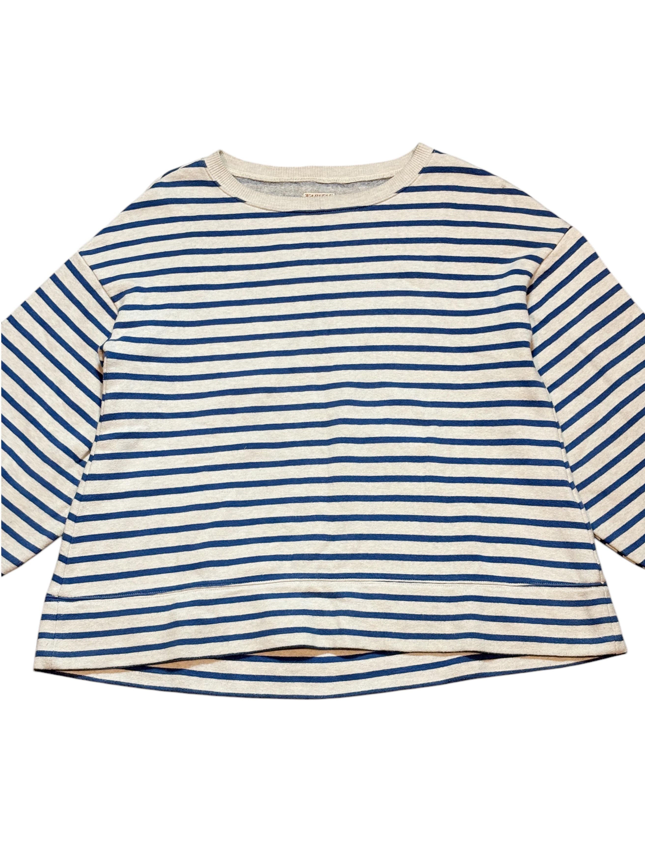 Kapital × Kapital Kountry Kapital Striped Sweatshirt Made In Japan Size US S / EU 44-46 / 1 - 3 Thumbnail