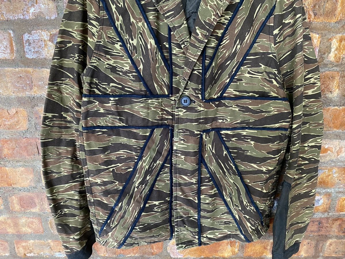 Japanese Brand 1990s MILKBOY Union Jack camo Military Jacket Size US L / EU 52-54 / 3 - 4 Thumbnail