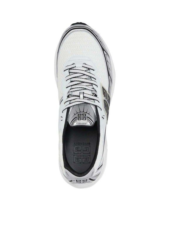 Givenchy o1lv12m1025 Nfnty 52 Low Top Runners in White Size US 13 / EU 46 - 4 Thumbnail
