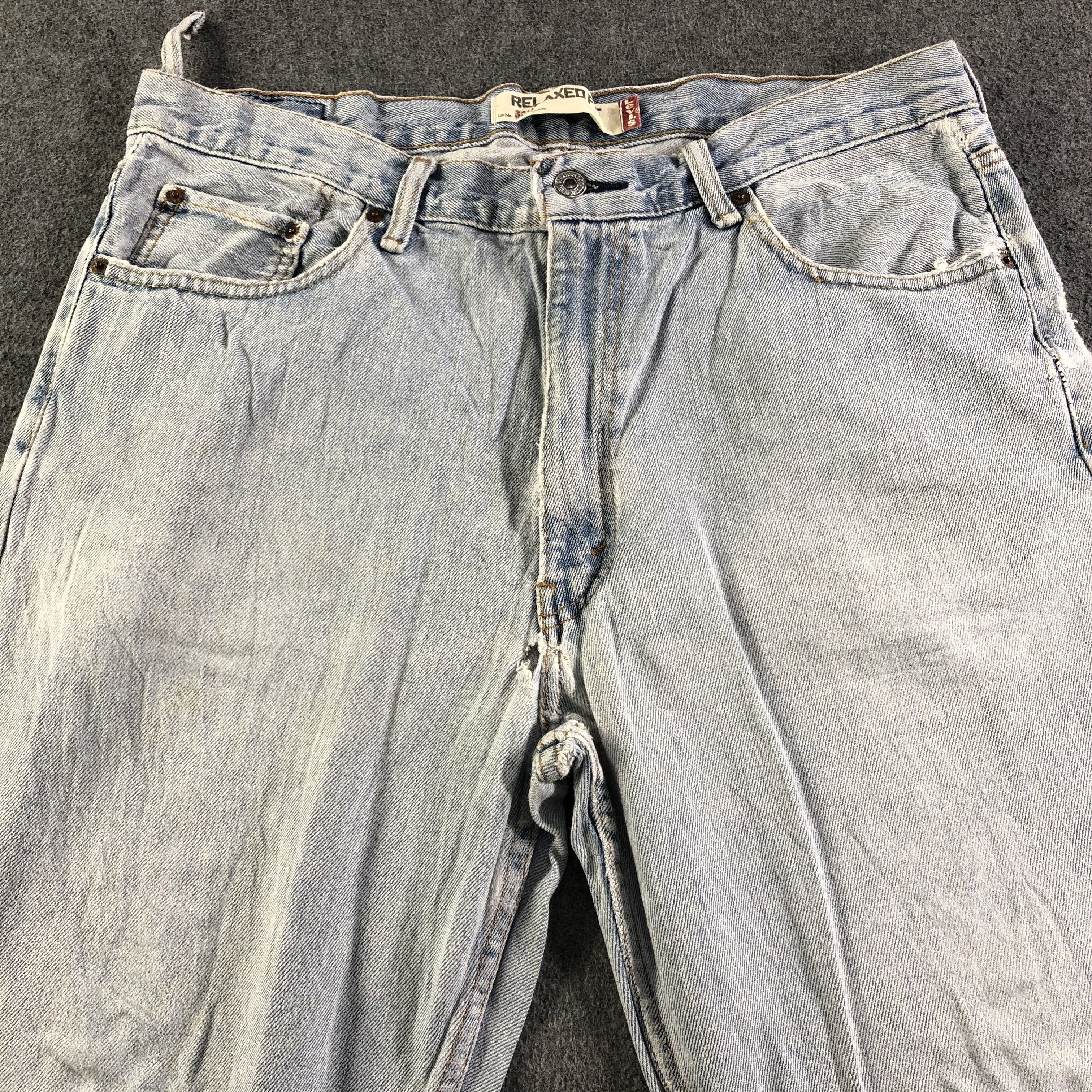 Levi's Vintage Light Wash Levis 550 Jeans-J3153 Size US 38 / EU 54 - 3 Thumbnail