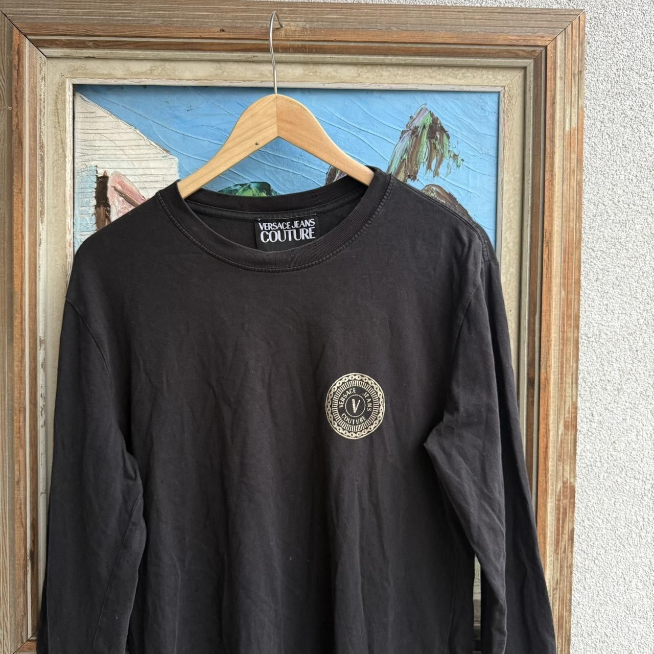 Versace Versace Longsleeve T shirt Black Size US M / EU 48-50 / 2 - 4 Thumbnail