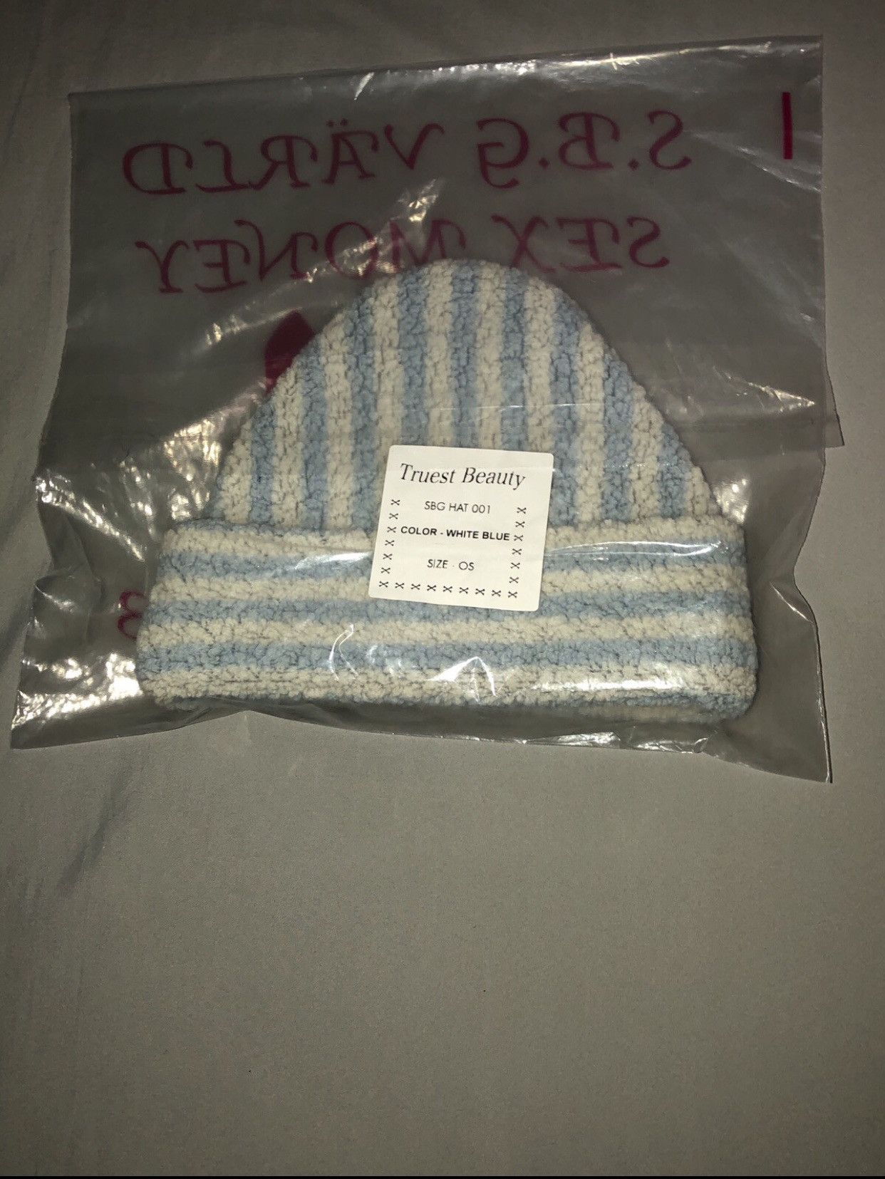 Sad Boys Sadboysgear blue beanie Size ONE SIZE - 4 Thumbnail