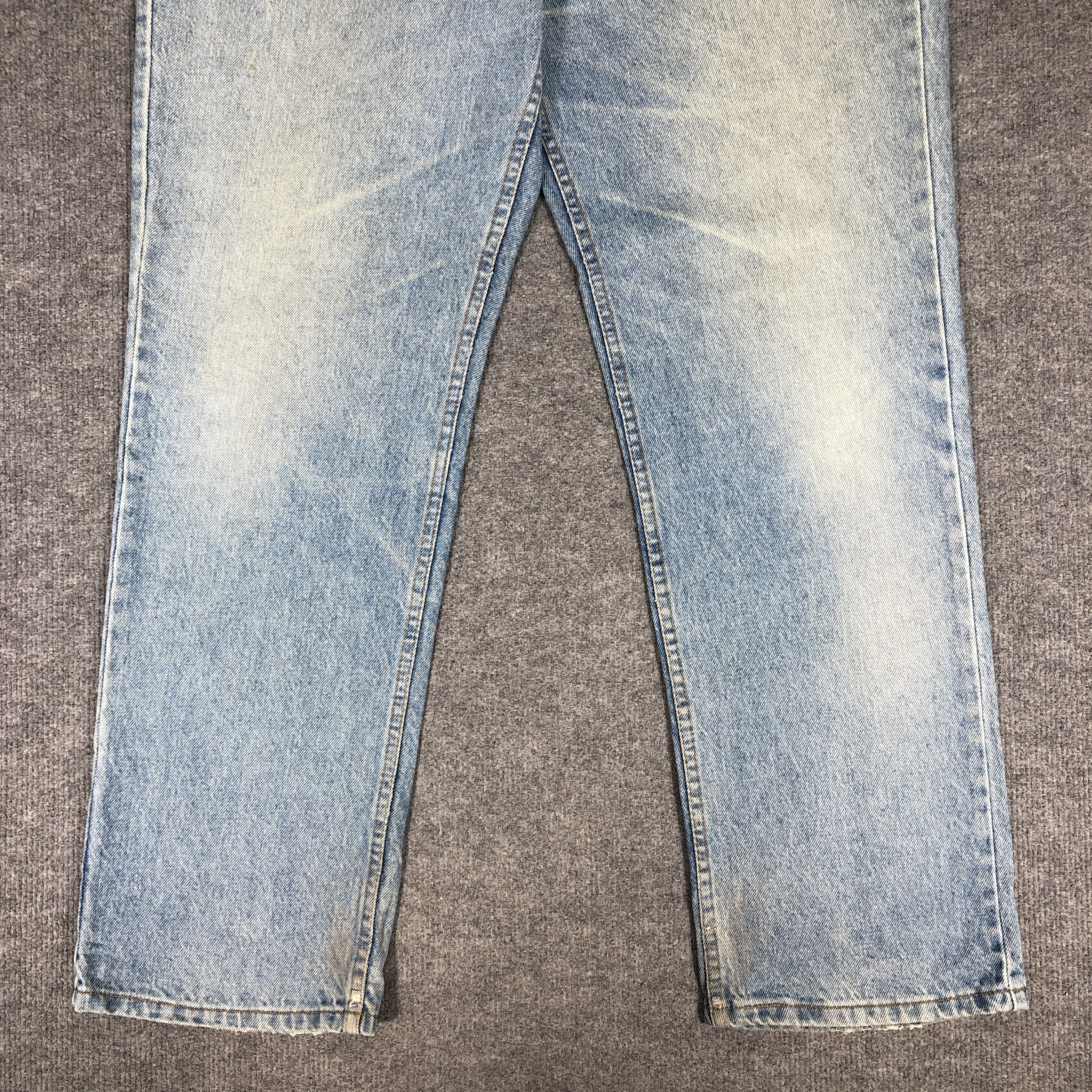 Levi's × Vintage 90s Vintage Levis Jeans Orange Tab L1019 Size US 38 / EU 54 - 4 Thumbnail
