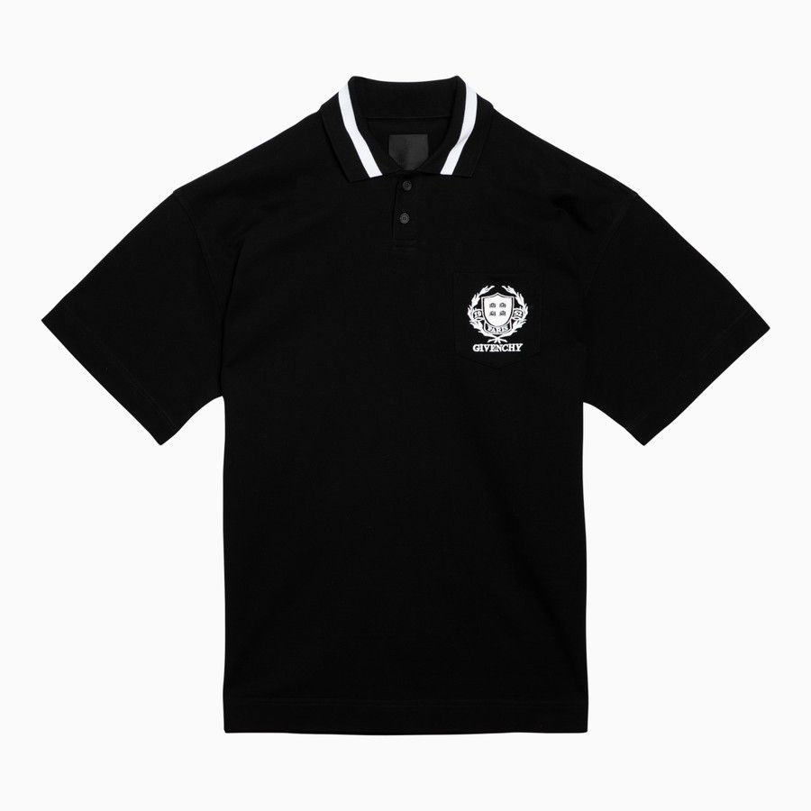 image of Givenchy O1D2Blof0424 Polo Shirt In Black, Men's (Size Medium)