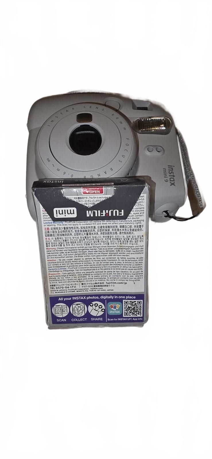 Fujifilm Fujifilm Instax Mini 9 Instant Camera - White w/film Size ONE SIZE - 4 Thumbnail