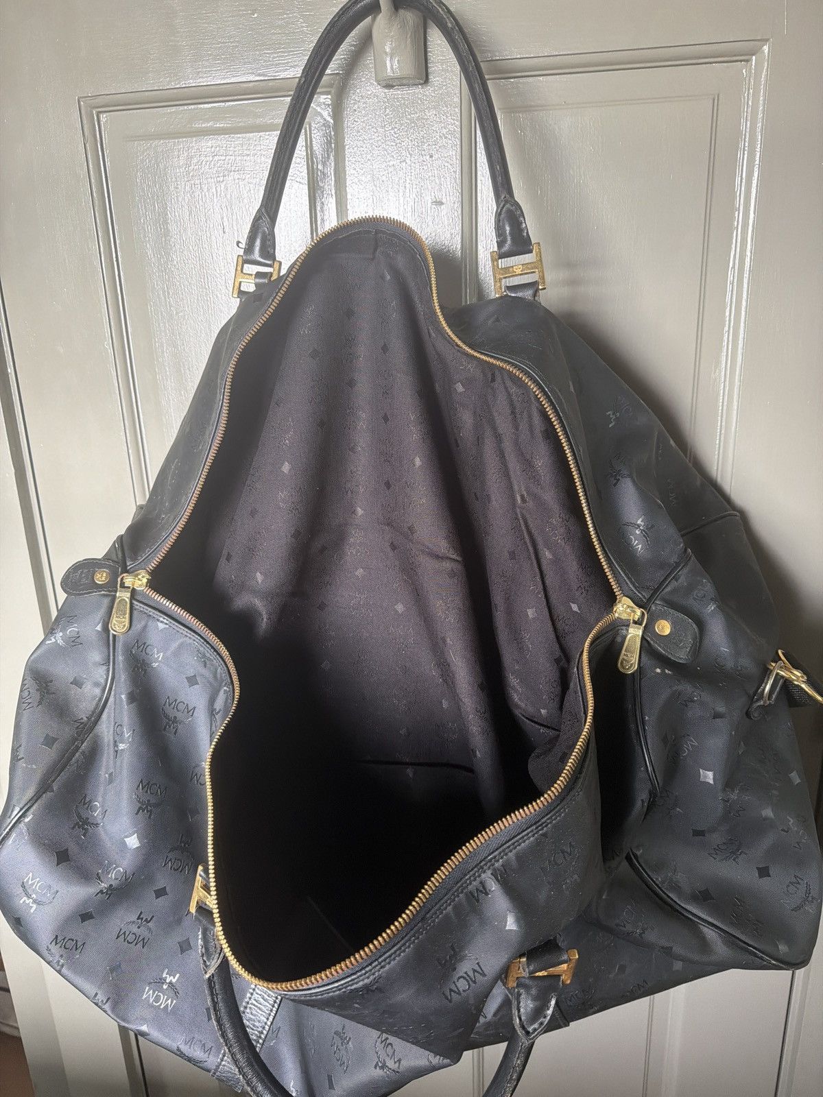 MCM MCM by Munchen traditional monogram Duffel Bag Size ONE SIZE - 9 Thumbnail