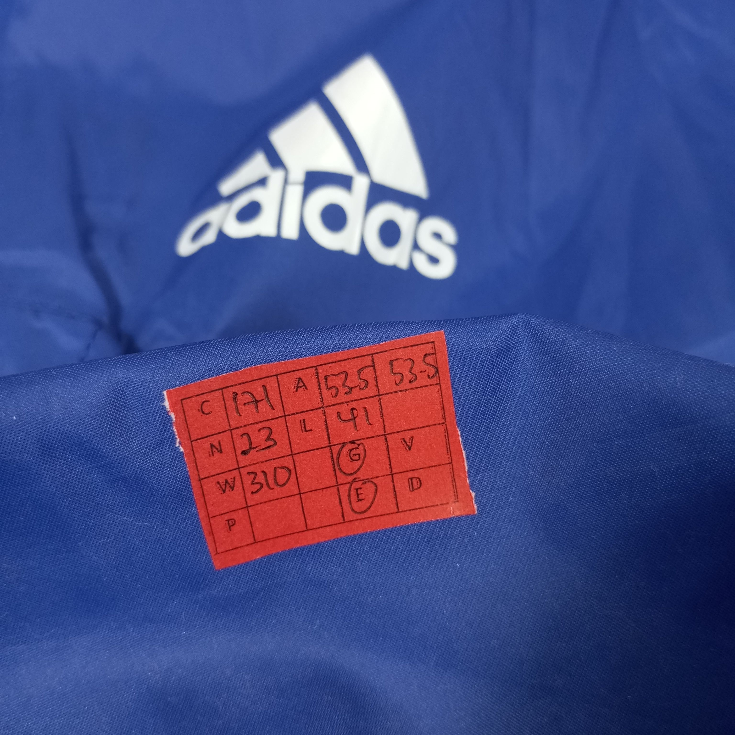 Adidas × Japan Blue × Vintage Adidas Japan Soccer Team Rain Jacket Size US XXL / EU 58 / 5 - 9 Thumbnail