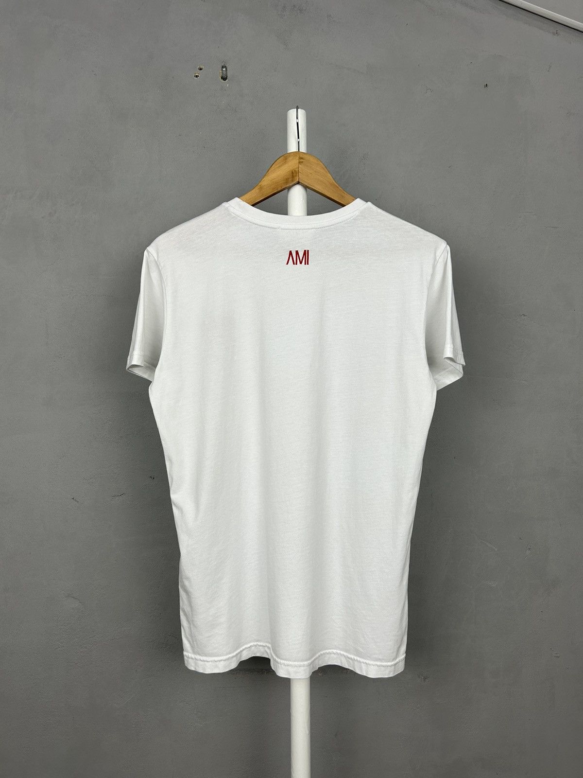 AMI AMI Paris White T-Shirt Logo Size S Size US S / EU 44-46 / 1 - 5 Thumbnail