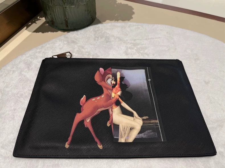 Givenchy Givenchy Deer handbag, limited edition handbag with print Size ONE SIZE - 1 Thumbnail