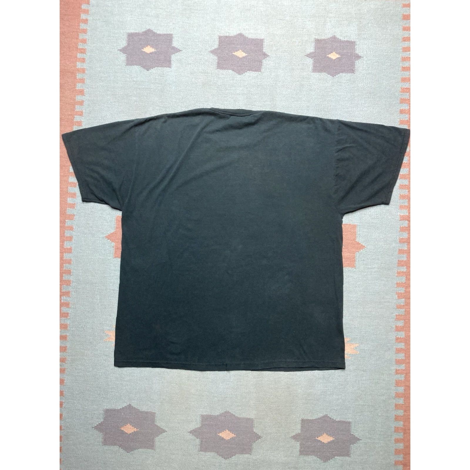 Jerzees VINTAGE Jerzees T-Shirt Michigan School Bus Rodeo Black 2XL Mens Shirt Graphic Size US XXL / EU 58 / 5 - 7 Thumbnail