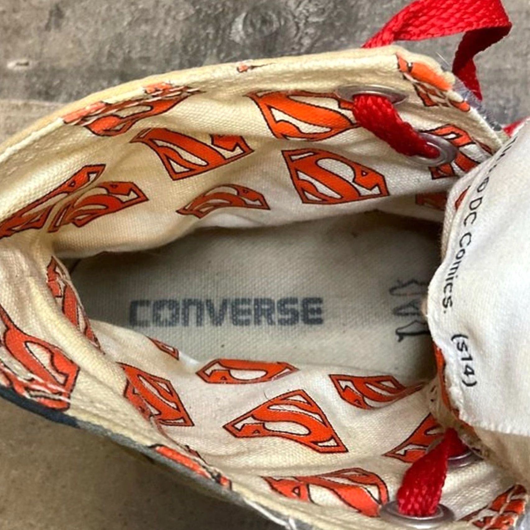Converse Converse Chuck Taylor All Star High Top DC Comics Superman Men’s 6 Size US S / EU 44-46 / 1 - 6 Thumbnail