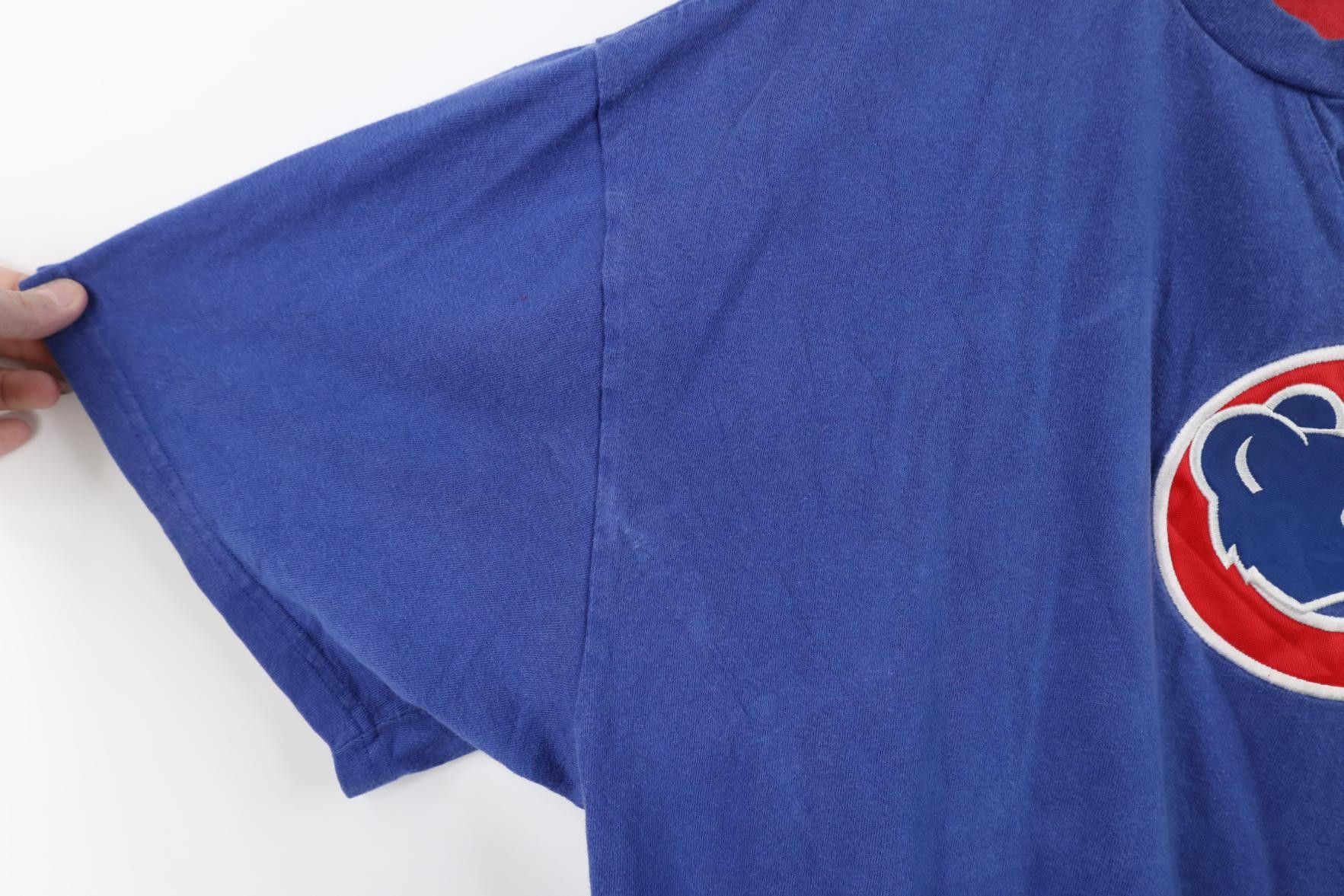 Nike Vintage Nike Swoosh Chicago Cubs Baseball T-Shirt Blue Size US XL / EU 56 / 4 - 10 Thumbnail