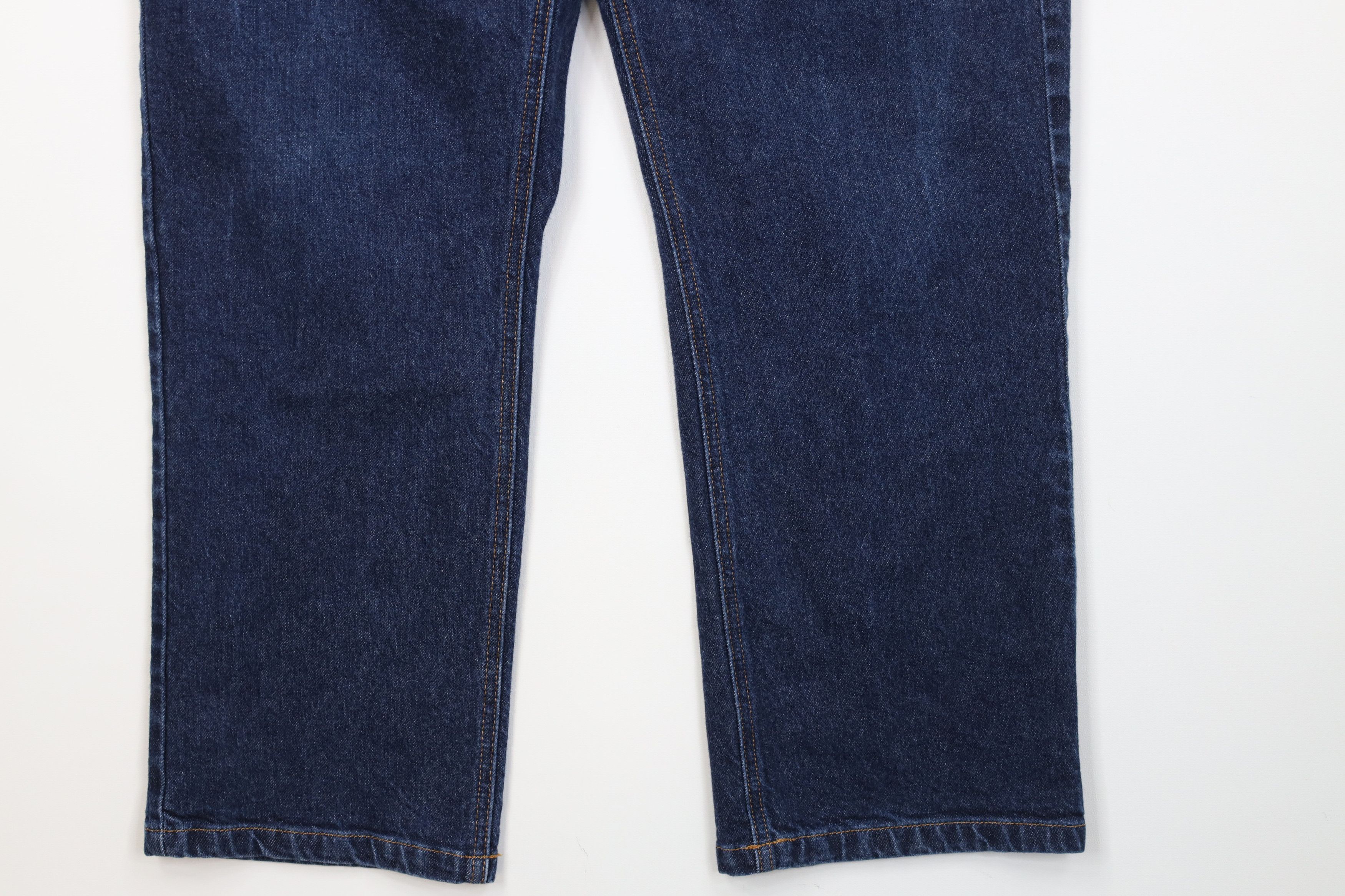 Lands' End Vintage 90s Lands End Straight Leg Denim Jeans Blue Cotton Size 34" / US 12 / IT 48 - 5 Thumbnail