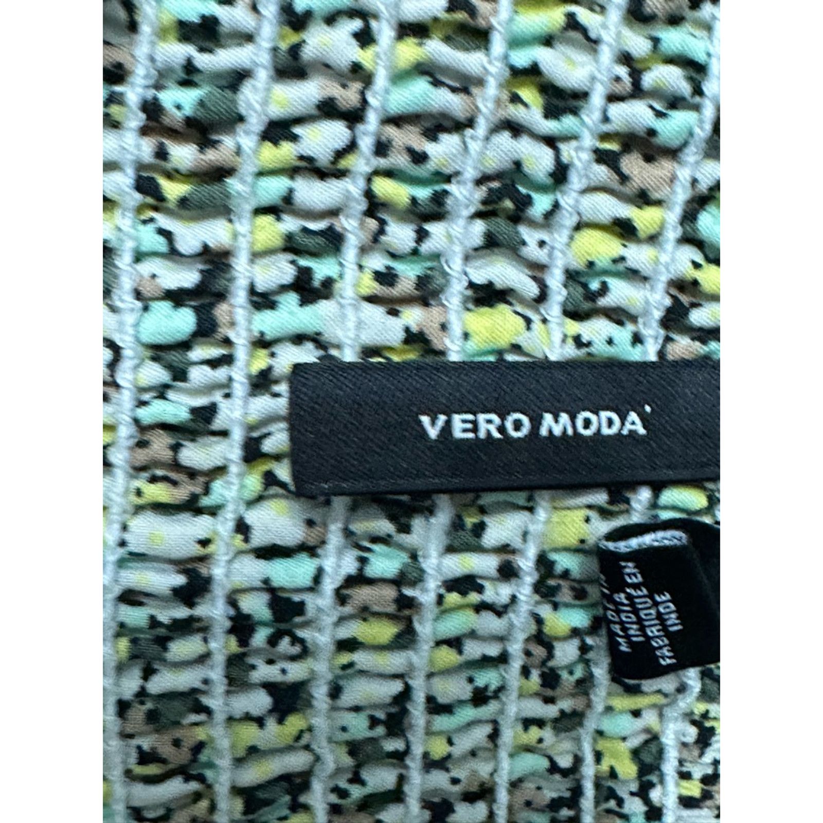 Other Vero Moda Mini Skirt Tiered Floral Smocked Cotton S NWOT Size 26" / US 2 / IT 38 - 7 Thumbnail