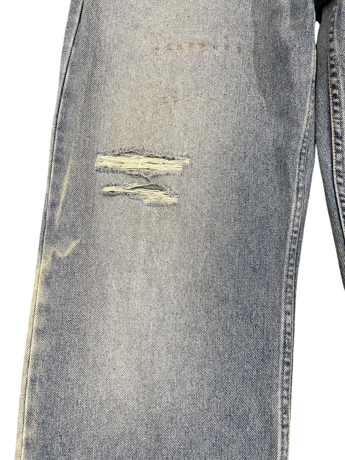 LVC × Levi's × Levi's Vintage Clothing Vintage Levi’s 529 Low Rise Straight Distressed Denim Size US 34 / EU 50 - 5 Thumbnail