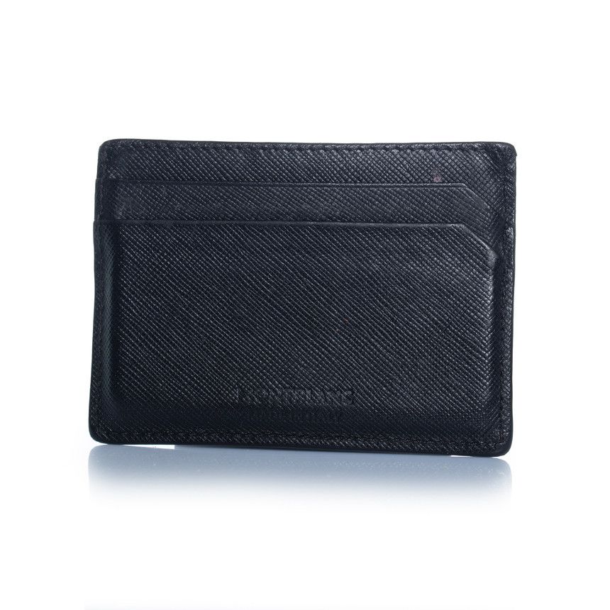 Montblanc Montblanc, structured leather card holder in black Size ONE SIZE - 2 Thumbnail