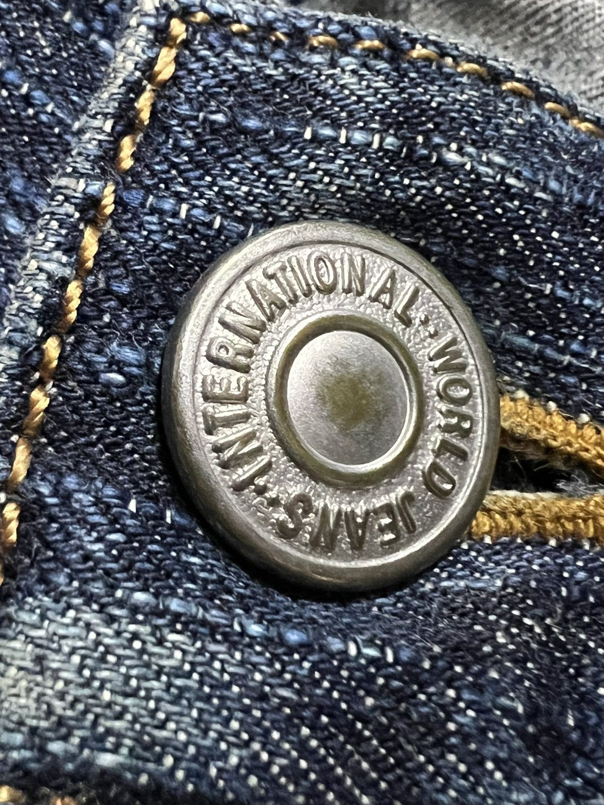 Japanese Brand Kyoji maruyama denim jeans zipper japan vintage Size US 33 - 7 Thumbnail