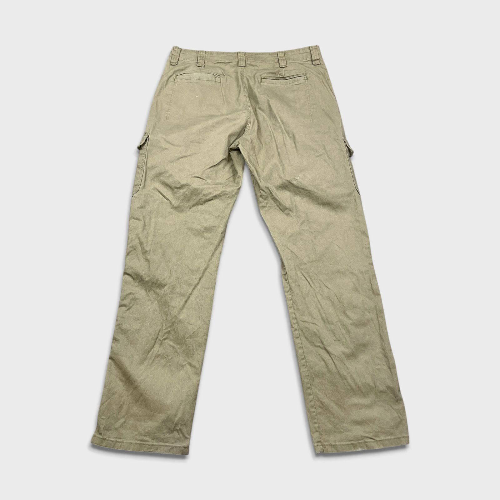 Vintage × Wrangler Wrangler Pants 36x34 Relaxed Casual Pocketed Cargo Trousers Size US 36 / EU 52 - 6 Thumbnail