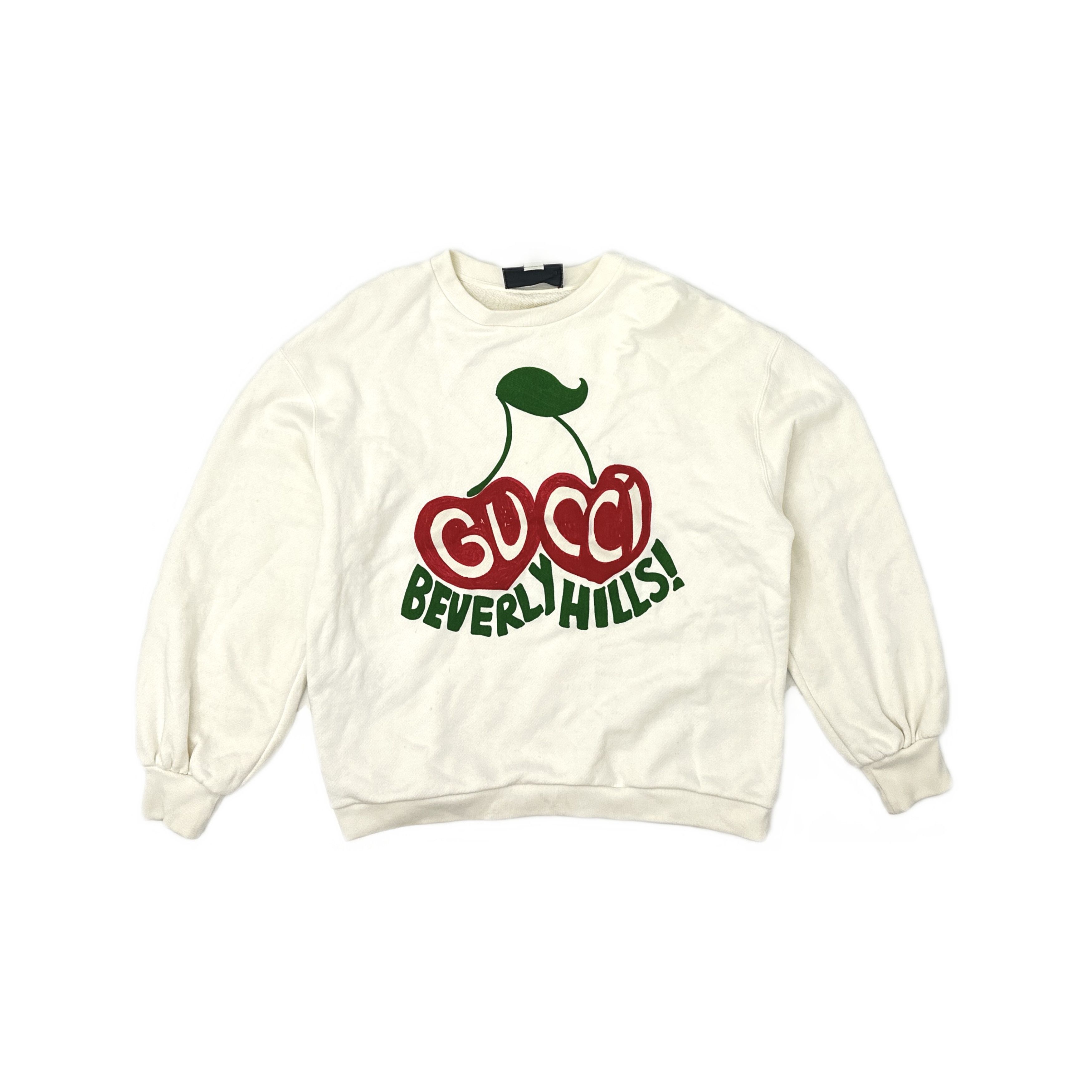 Gucci Gucci Beverly Hills Cherry Sweatshirt M Size M / US 6-8 / IT 42-44 - 1 Thumbnail