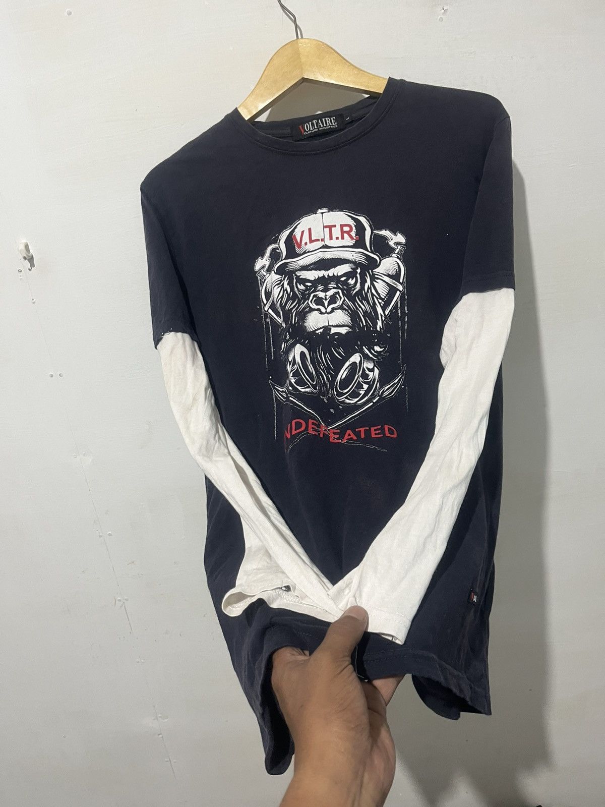Zadig & Voltaire Long sleeve T-shirt Double Layer voltaire y2k Size US M / EU 48-50 / 2 - 2 Thumbnail