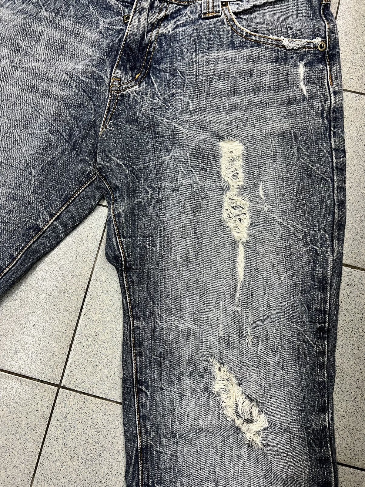 Japanese Brand × semanticdesign SEMANTIC DESIGN FLARED JEANS Size US 33 - 9 Thumbnail