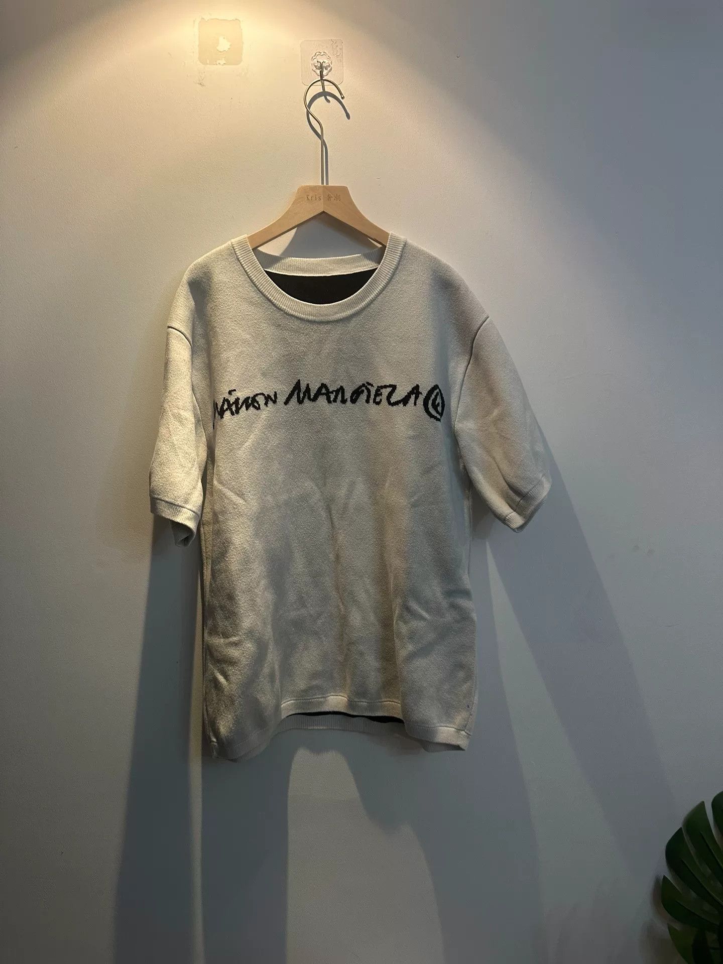 MM6 Maison Margiela MM6 Wool Short Sleeve Tee Size US L / EU 52-54 / 3 - 1 Thumbnail