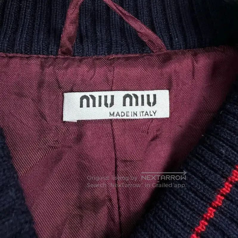 Miu Miu Miu Miu Blue Women's Jacket . Size M / US 6-8 / IT 42-44 - 4 Thumbnail