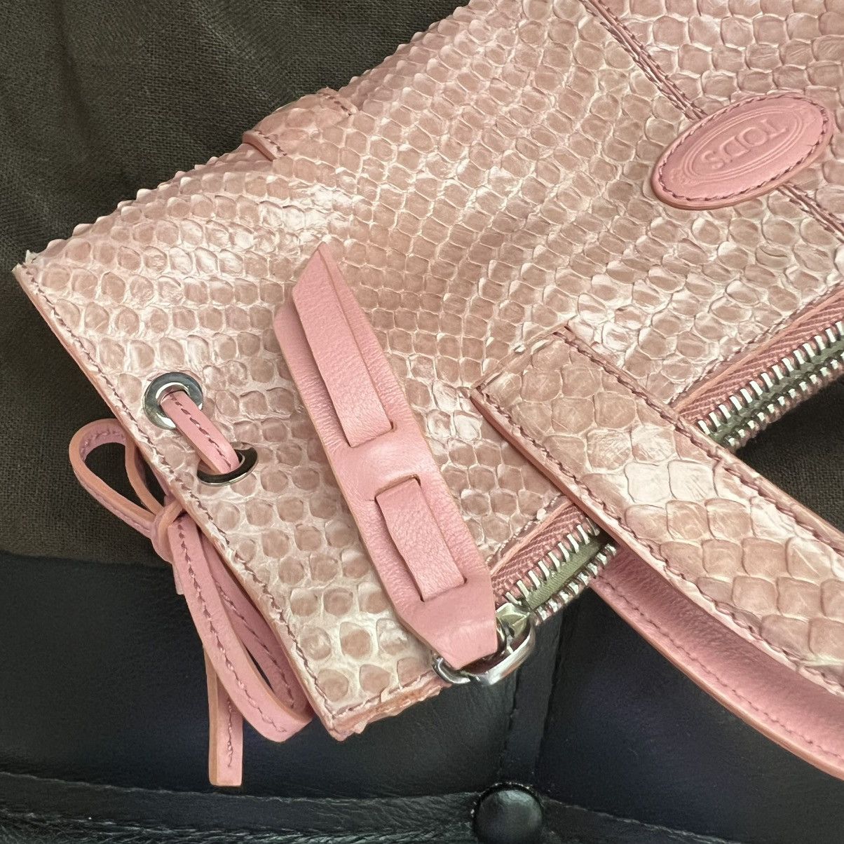 Tod's Tod’s Pink Mini Leather Bag Made in Italy w/ Dust Bag Size ONE SIZE - 8 Thumbnail
