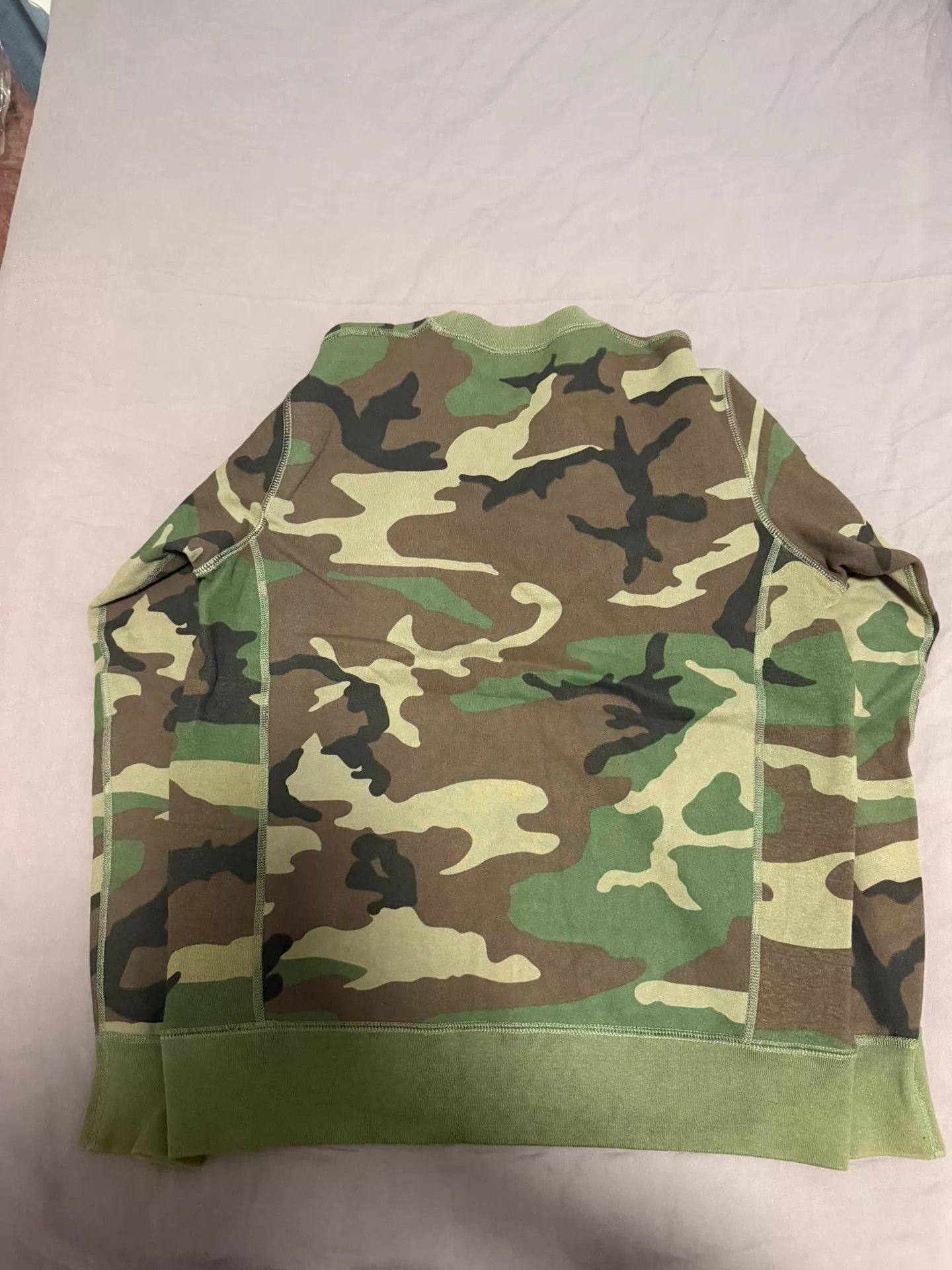 Supreme Supreme 15fw woodland camo box logo crewneck M Size US M / EU 48-50 / 2 - 6 Thumbnail
