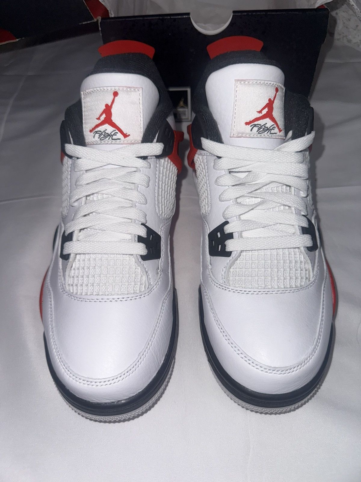 Jordan Brand 2023 Air Jordan 4 Retro 'Red Cement' Size US 8.5 / IT 38.5 - 4 Thumbnail