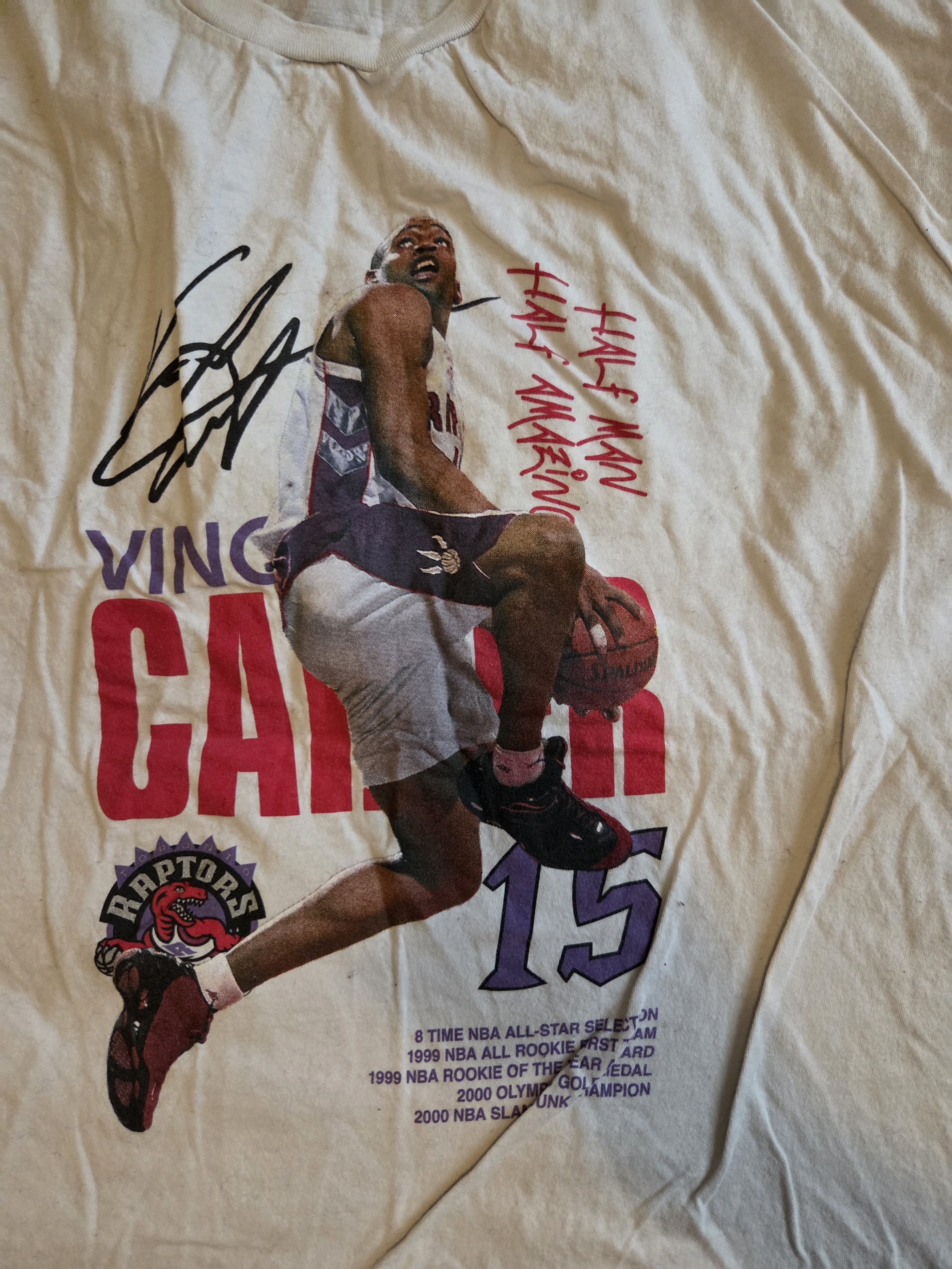 Mitchell & Ness Mitchell & Ness Vince Carter Toronto Raptors Tshirt Size US XXL / EU 58 / 5 - 2 Thumbnail