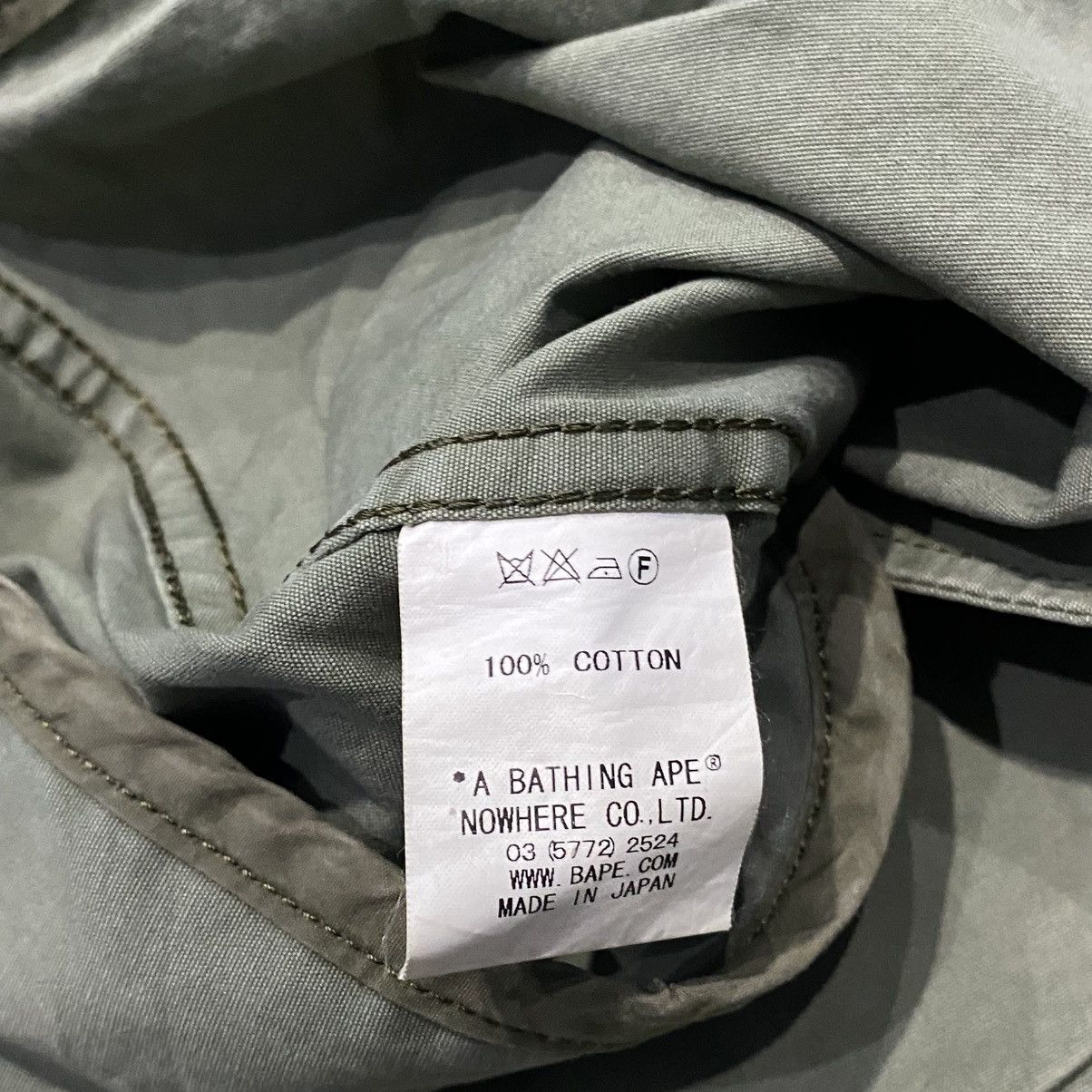 Bape Bape Spellout OG Parka Jacket Japan Exclusive Size US M / EU 48-50 / 2 - 3 Thumbnail