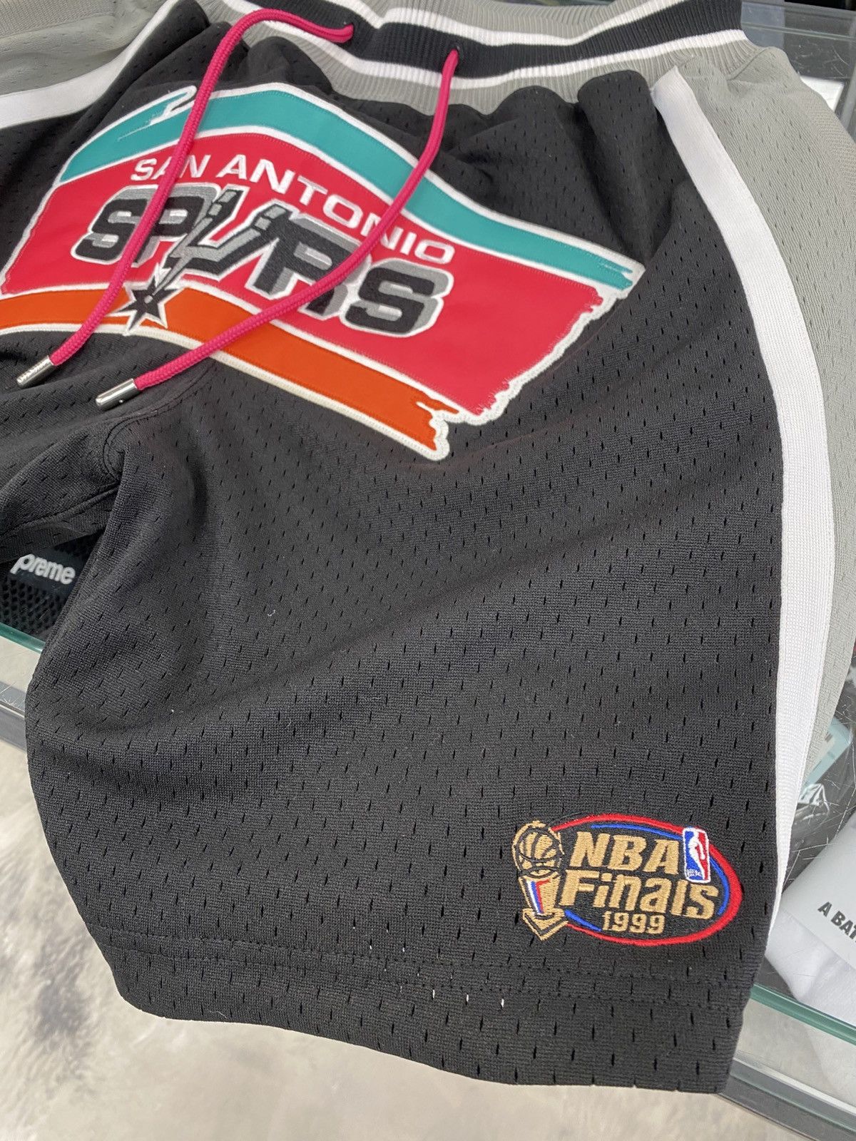 Just Don Just don San Antonio spurs shorts road nba finals small Size US 30 / EU 46 - 10 Thumbnail