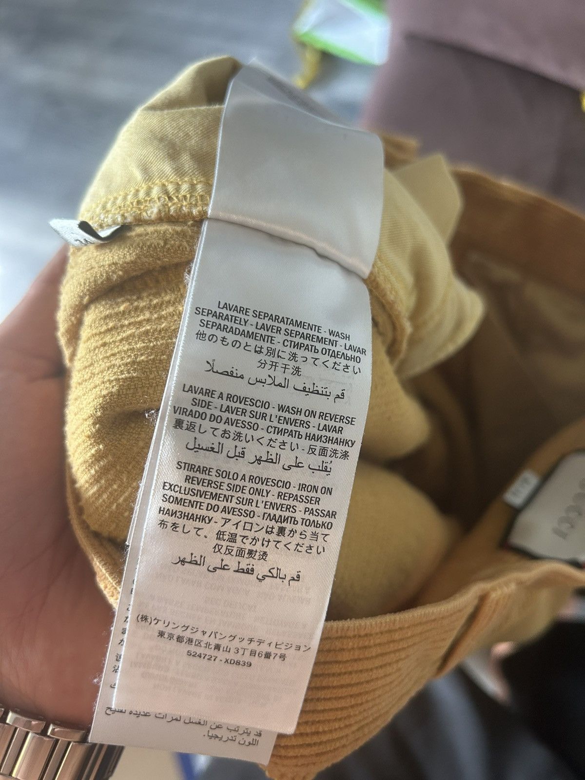 Gucci Used Look Cropped Corduroy Pants Size US 34 / EU 50 - 19 Thumbnail