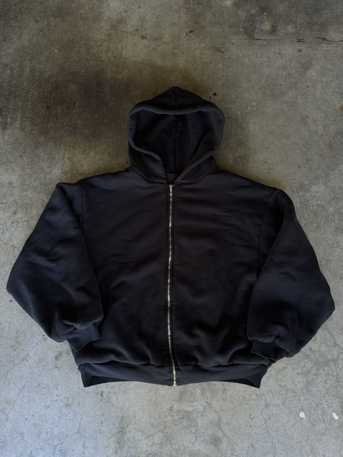 トップス LAA Sample Double Lyered Zip Parka YEEZY Yeezy Gap 2020 Vision Hoodie Sample Brown Purple Double Layered