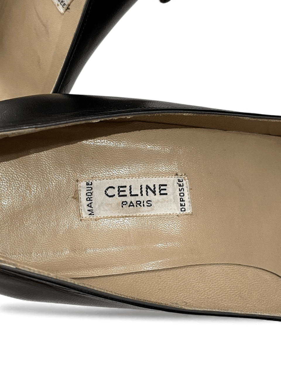 Celine Celine Paris Vintage Black Mid Heel Pumps Shoes Size US 7 / IT 37 - 9 Thumbnail
