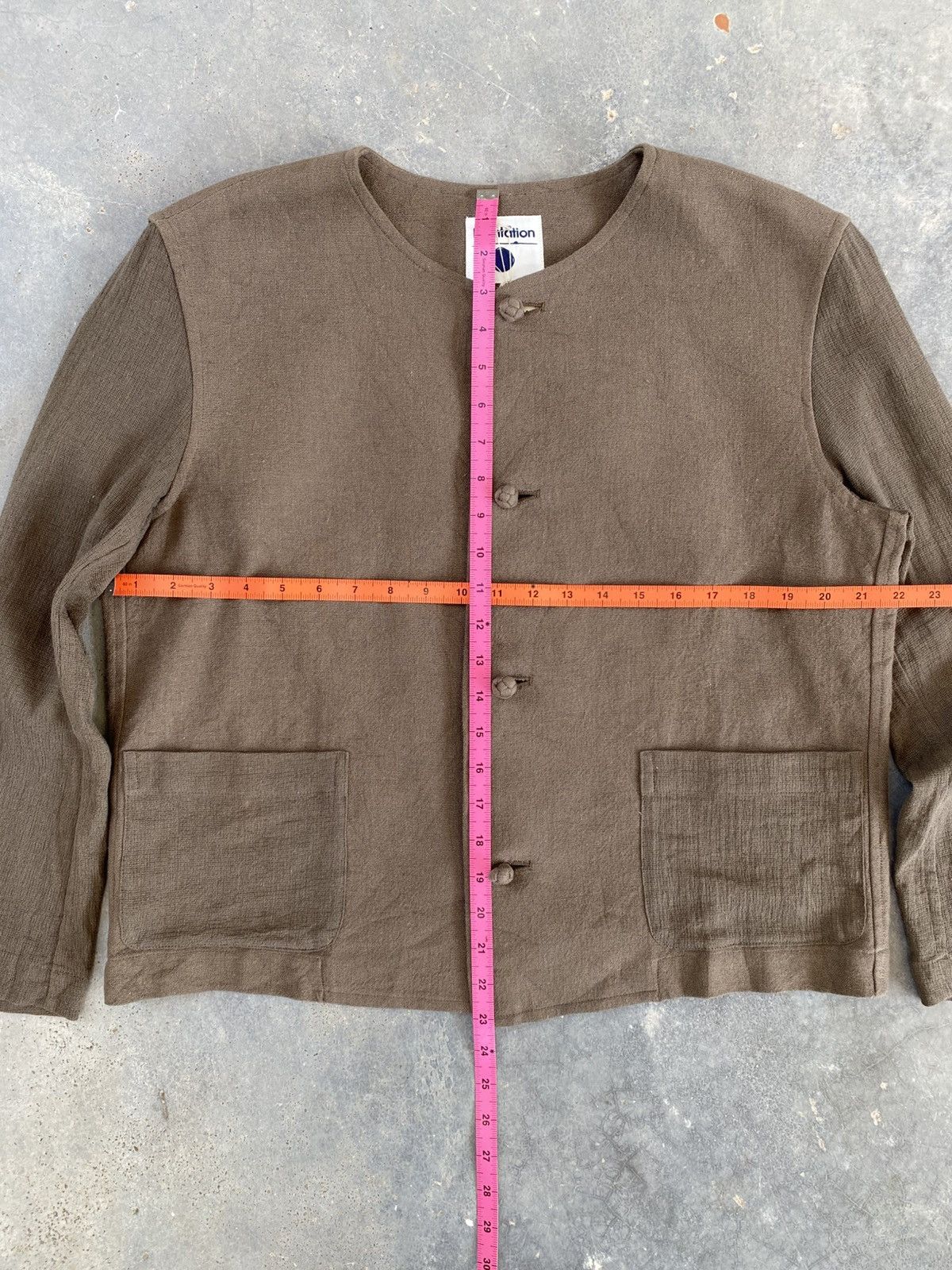 Issey Miyake vintage Issey Miyake Plantation linen jacket Size M / US 6-8 / IT 42-44 - 7 Thumbnail